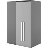 Pauline garderobe - Graphite/grå - Højrevendt Pauline garderobe - Graphite/grå - Højrevendt