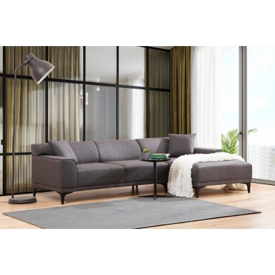 Petra divan sofa - antracit