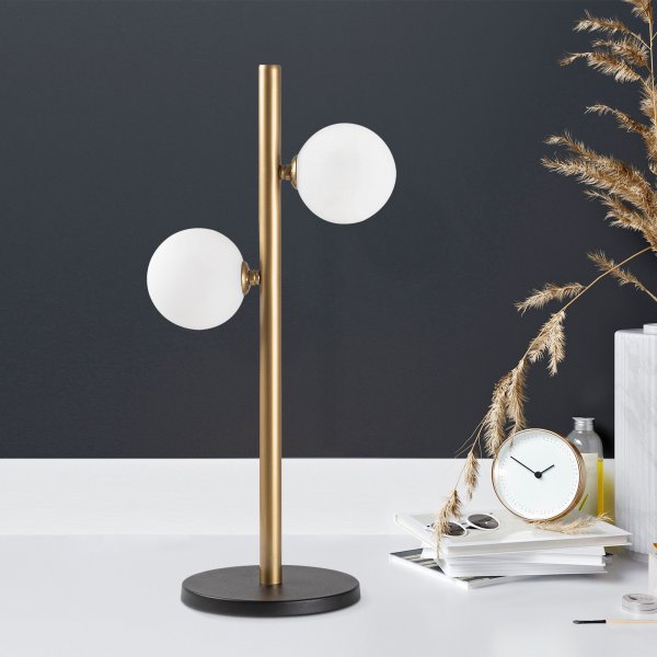 Domino bordlampe - Vintage