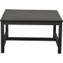 Holmstorp sofabord 80 cm - Sortlakeret alm
