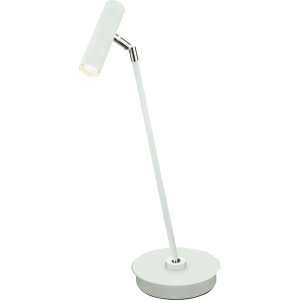 Bordlampe Artic - Hvid/krom