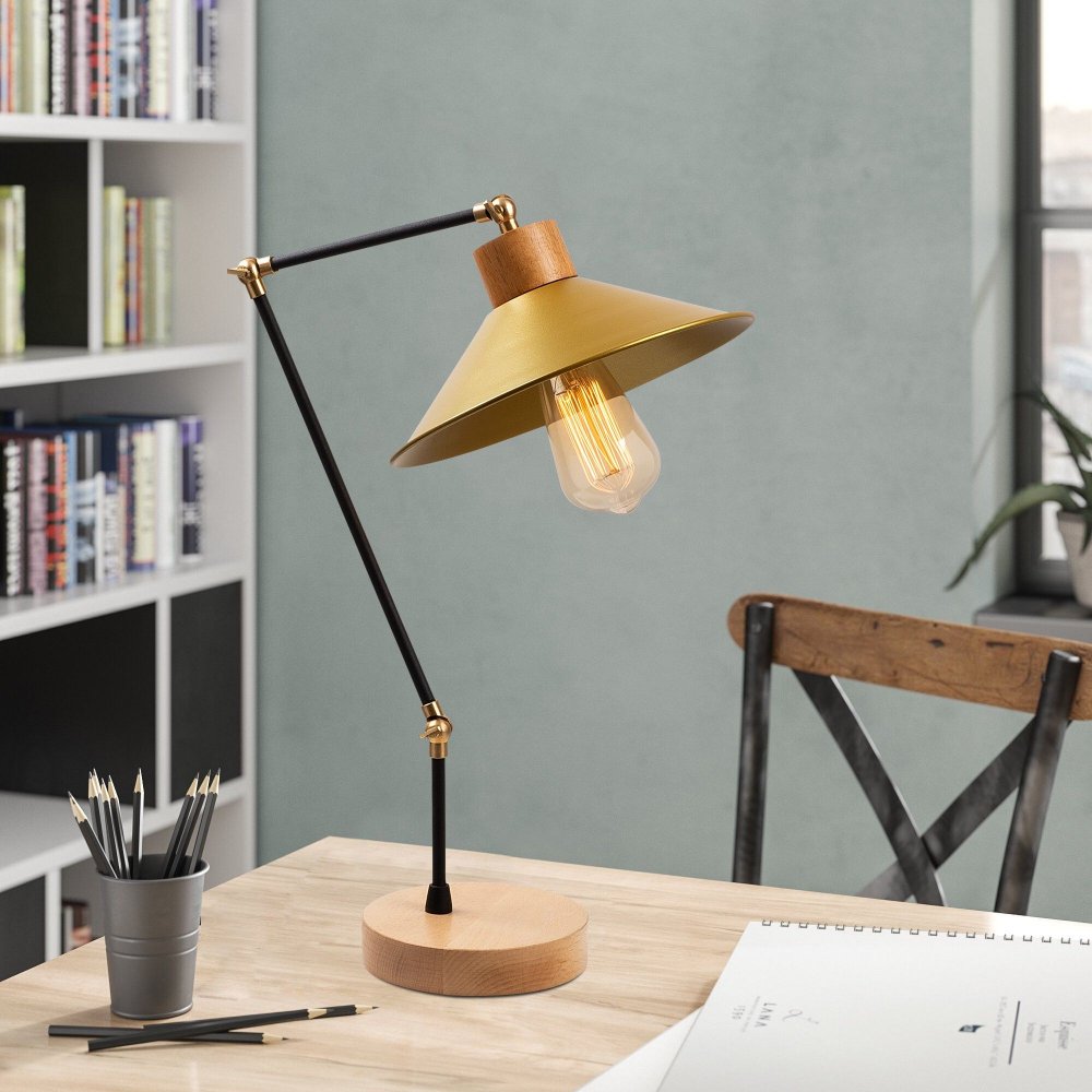 Magnat bordlampe - Guld - Bordlamper