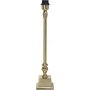 Linné lampefod - Guld - 65 cm