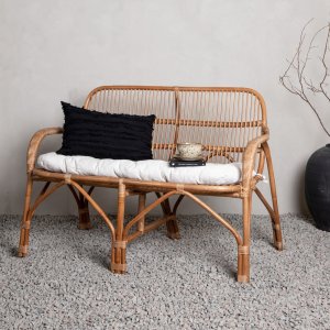 Nella udendrs sofa - Rattan/Offwhite