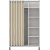 Lola garderobe - Hvid/beige