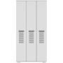 Asimo garderobe 90 x 45 x 183 cm - Hvid