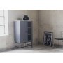 Edge highboard - Gr hjtrykslaminat (HPL)