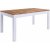Holten spisebord 160-210 x 90 cm - Wotan eg/hvid