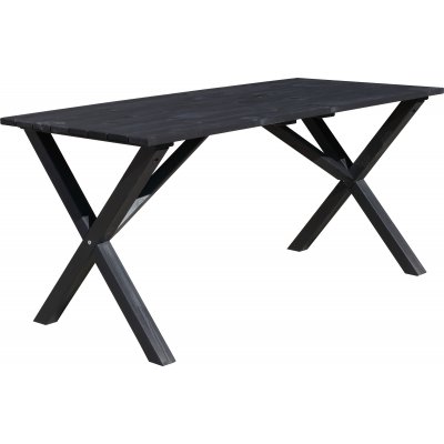 Spisebord Scottsdale 150 cm - Sort + Pletfjerner til mbler