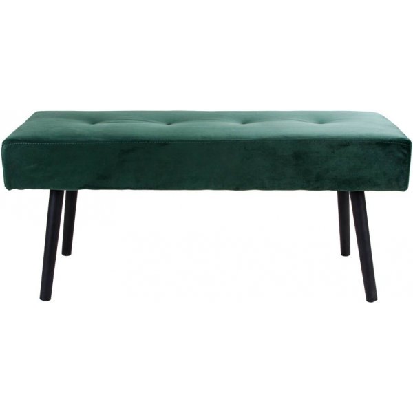 Skiby Bench - Mrkegrn/sort