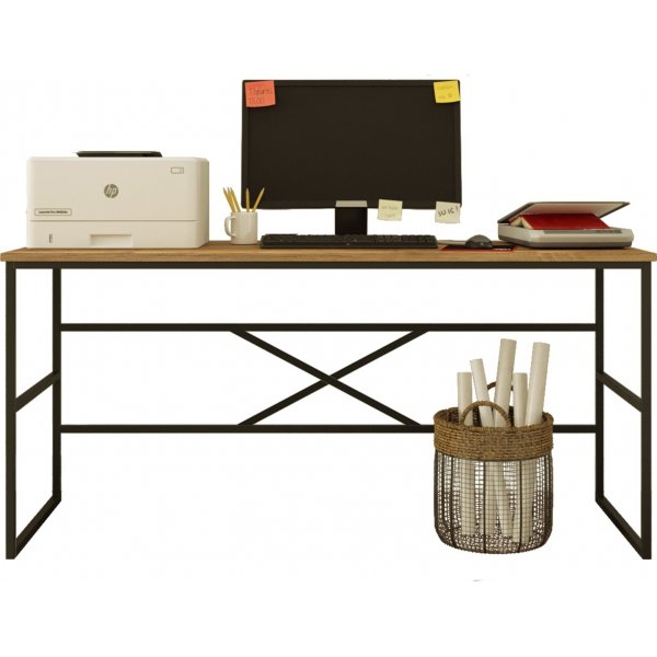 Voyage skrivebord 160x60 cm - Fyrretr