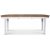 Fr spisebordsst; Ovalt spisebord 160-210 cm - Hvid / Olieret Eg med 6 stk. Danderyd No.16 spisebordsstole Sort