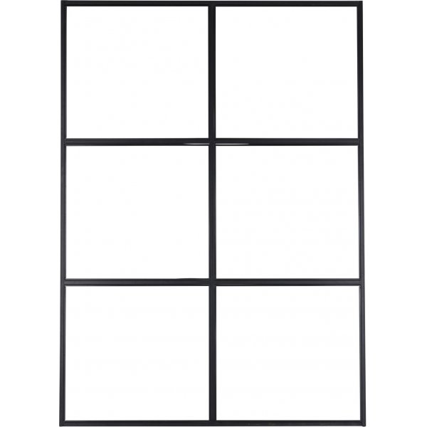 Leif industrivg 150 x 210 cm - Sort