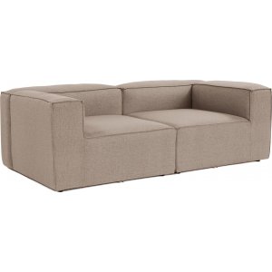 Fora 2-personers sofa - Brun