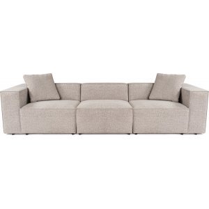 Lora 3-personers sofa - Mocca