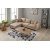 Kale divan sofa venstre - Beige fljl