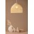 Brivela loftslampe 35 cm - Rattan