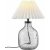 Groove bordlampe - Klart glas/Offwhite