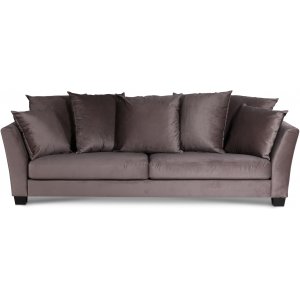 Arild 3-pers. Sofa med kuvertpuder - muldvarp + Pletfjerner til mbler