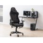 Alpha gaming stol - Sort/guld