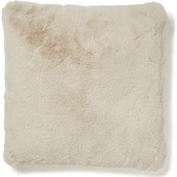 Fluffy pyntepude Beige - 45 x 45 cm