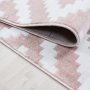 Skrende tppe - Pink/hvid