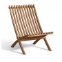 Shelby teak lnestol foldestol