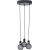 Skyn loftslampe - Sort - 30 cm