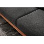 Liva 3-personers sofa - antracit