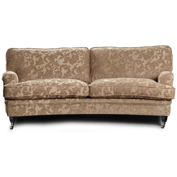 Howard Sir William buet sofa (Dun) - Mobus Darkbeige Floral