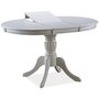 Fitchburg 106-141 cm spisebord - Hvid + Tekstilrensning til mbler