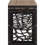 Harebord 45,5 x 51 cm - Sort/valnd