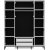 Elevate garderobe 180 x 52 x 218 cm - Hvid