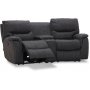 Room Biosofa - 2-pers. Hvilestol (elektrisk) i grt mikrofiberstof