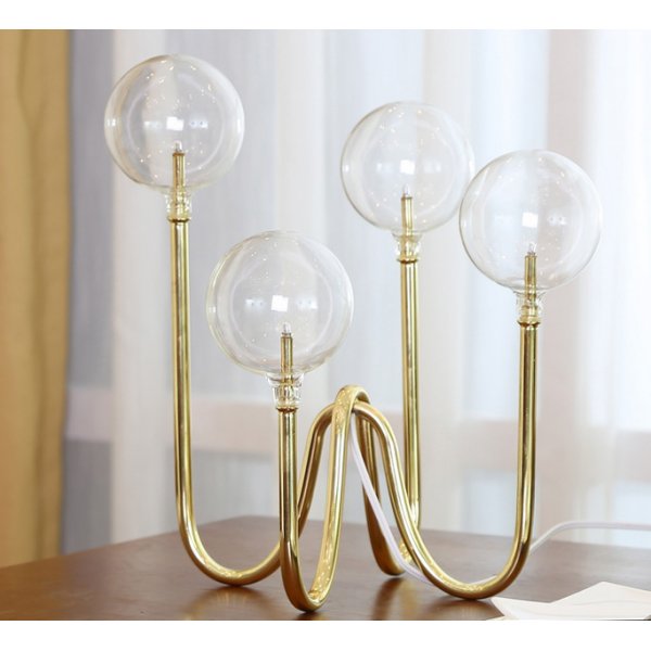 Globe Bordlampe H34 - Messing