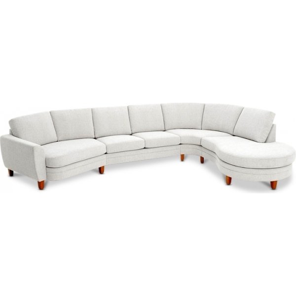 Ros hjrnesofa XL - (alt 2) Valgfri farve!
