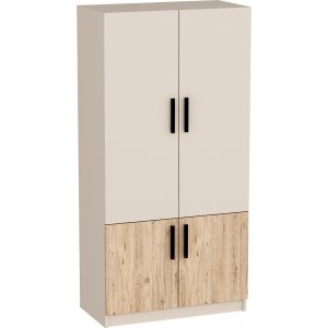 Newra garderobe - Fyrretr/beige