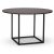 Sintorp spisebordsst, rundt spisebord 115 cm inkl. 4 stk. Orust sorte pindestole - Brun marmor (Laminat) + Pletfjerner til mbler
