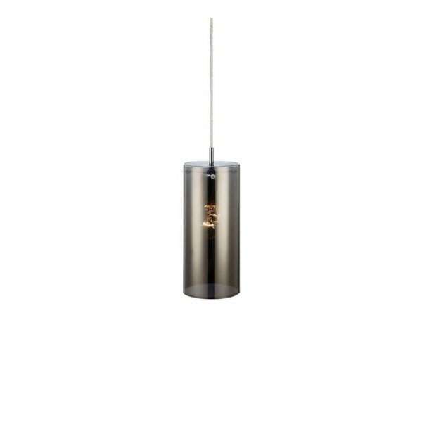 Storm loft lampe - Krom