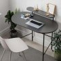 Lob skrivebord 100x72 cm - Antracit