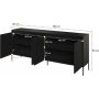 Trend sknk B193 cm - Sort