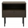 Kyoto sidebord - Rget eg/sort