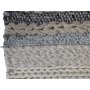 Uldtppe Anna - Beige / Bl Uld