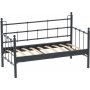 Lalas 2-personers udendrs sofa - Sort/bl + Pletfjerner til mbler