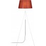 Stativ gulvlampe - Hvid/rd
