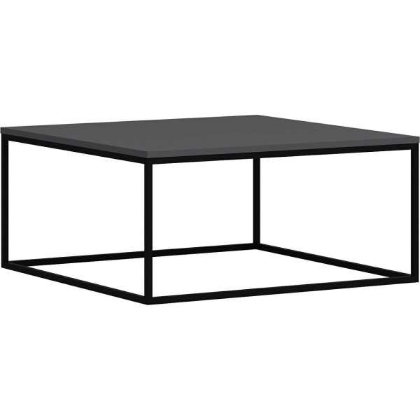 Loni sofabord 90 x 90 cm - Antracit