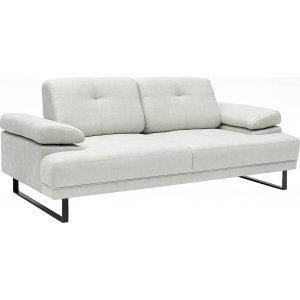 Mustang 2-personers sofa - Hvid