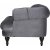 Oxford deluxe 3-personers sofa i grt fljl