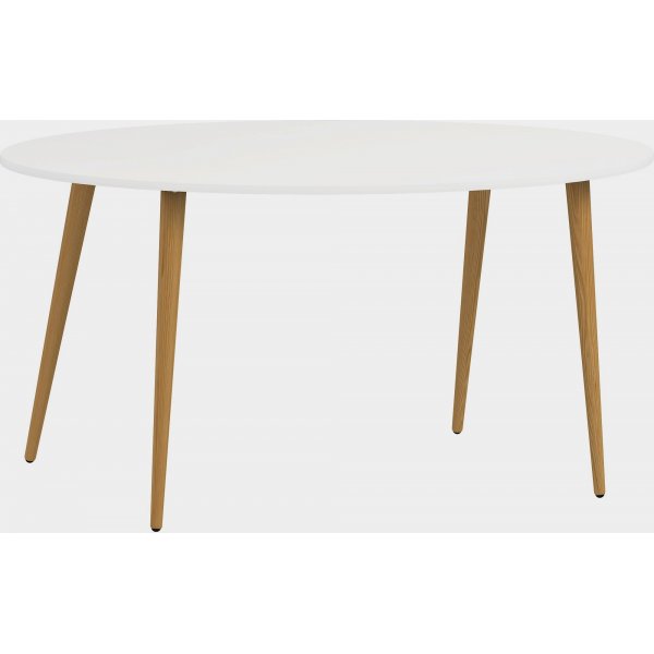 Oslo spisebord 160 x 80 cm - Hvid