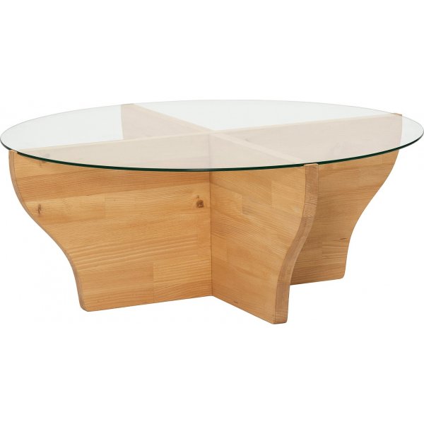 Amphora sofabord 92 cm - Teaktr